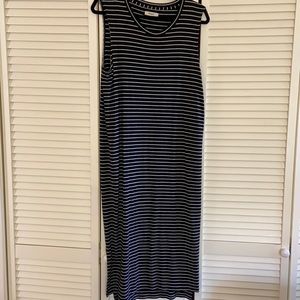 MIDI Madewell Striped T-shirt Dress